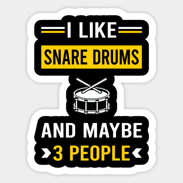 3 People Snare Drum Drums Sticker by Good Day